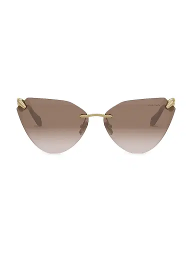 BVLGARI Women's Serpenti 65MM Cat-Eye Sunglasses - Gold Light Brown Gradient | Thumbnail 2 BVLGARI Women's Serpenti 65MM Cat-Eye Sunglasses - Gold Light Brown Gradient | Thumbnail 2