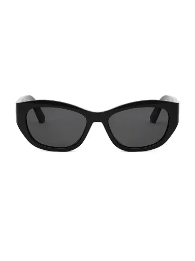 Dior Women's 30Montaigne B5U Oval Sunglasses - Black Dark Grey | Thumbnail 2 Dior Women's 30Montaigne B5U Oval Sunglasses - Black Dark Grey | Thumbnail 2
