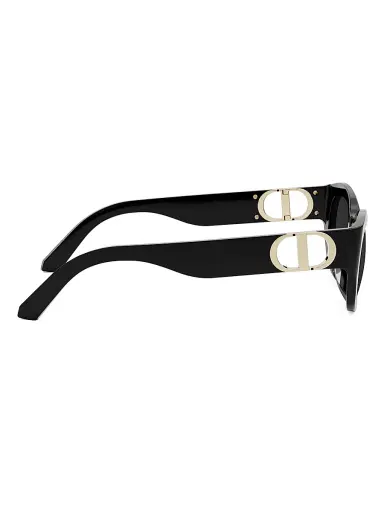 Dior Women's 30Montaigne B5U Oval Sunglasses - Black Dark Grey | Thumbnail 7 Dior Women's 30Montaigne B5U Oval Sunglasses - Black Dark Grey | Thumbnail 7