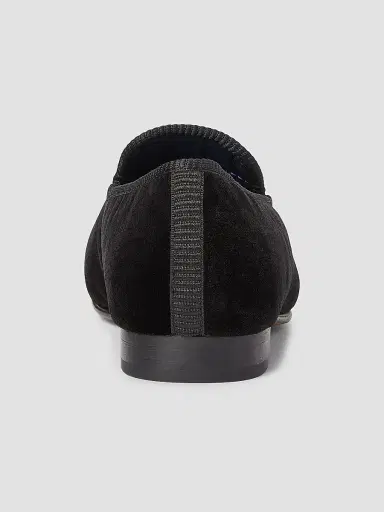 Polo Ralph Lauren Men's Paxton Velvet Slippers | Thumbnail 3 Polo Ralph Lauren Men's Paxton Velvet Slippers | Thumbnail 3