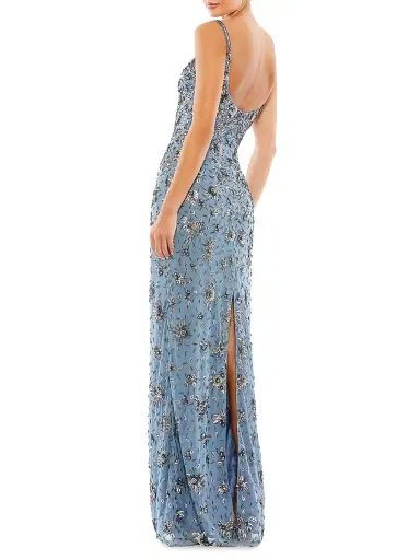 Mac Duggal Women's Embellished Scoopneck Gown | Thumbnail 3 Mac Duggal Women's Embellished Scoopneck Gown | Thumbnail 3