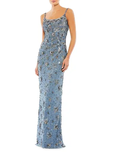 Mac Duggal Women's Embellished Scoopneck Gown | Thumbnail 1 Mac Duggal Women's Embellished Scoopneck Gown | Thumbnail 1