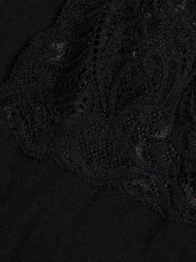 Natori Women's Feathers Essentials Chemise - Black - Size Large | Thumbnail 6 Natori Women's Feathers Essentials Chemise - Black - Size Large | Thumbnail 6