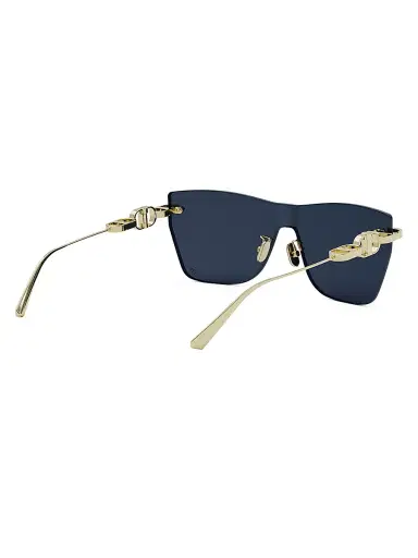 Dior Women's CD Chain M3U 143MM Butterfly Sunglasses - Dark Blue Gold | Thumbnail 6 Dior Women's CD Chain M3U 143MM Butterfly Sunglasses - Dark Blue Gold | Thumbnail 6