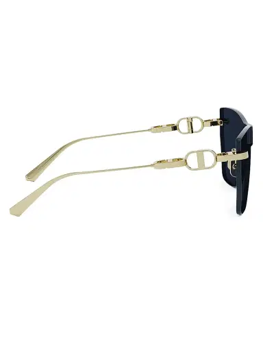 Dior Women's CD Chain M3U 143MM Butterfly Sunglasses - Dark Blue Gold | Thumbnail 7 Dior Women's CD Chain M3U 143MM Butterfly Sunglasses - Dark Blue Gold | Thumbnail 7