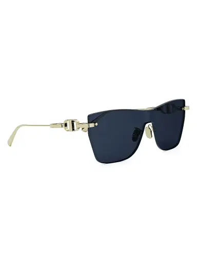 Dior Women's CD Chain M3U 143MM Butterfly Sunglasses - Dark Blue Gold | Thumbnail 8 Dior Women's CD Chain M3U 143MM Butterfly Sunglasses - Dark Blue Gold | Thumbnail 8