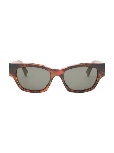 Celine Women's Monochroms 54mm Cat-Eye Sunglasses - Orange Animal Print Smoke | Thumbnail 2 Celine Women's Monochroms 54mm Cat-Eye Sunglasses - Orange Animal Print Smoke | Thumbnail 2