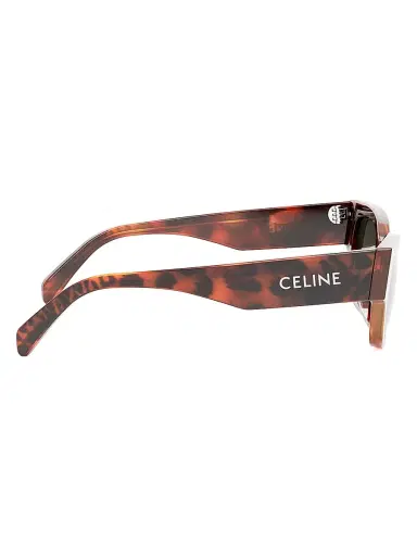 Celine Women's Monochroms 54mm Cat-Eye Sunglasses - Orange Animal Print Smoke | Thumbnail 7 Celine Women's Monochroms 54mm Cat-Eye Sunglasses - Orange Animal Print Smoke | Thumbnail 7