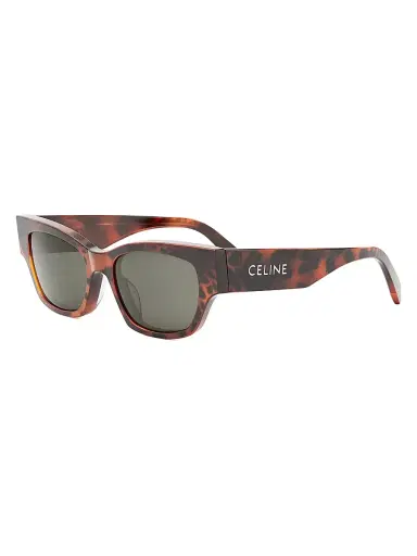 Celine Women's Monochroms 54mm Cat-Eye Sunglasses - Orange Animal Print Smoke | Thumbnail 1 Celine Women's Monochroms 54mm Cat-Eye Sunglasses - Orange Animal Print Smoke | Thumbnail 1