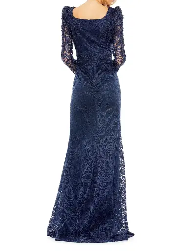 Mac Duggal Women's Appliqué Mermaid Gown | Thumbnail 2 Mac Duggal Women's Appliqué Mermaid Gown | Thumbnail 2