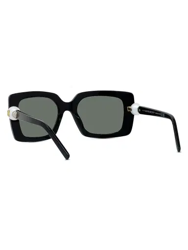 Givenchy Women's Pearl 54MM Square Sunglasses - Shiny Black Light Green | Thumbnail 4 Givenchy Women's Pearl 54MM Square Sunglasses - Shiny Black Light Green | Thumbnail 4
