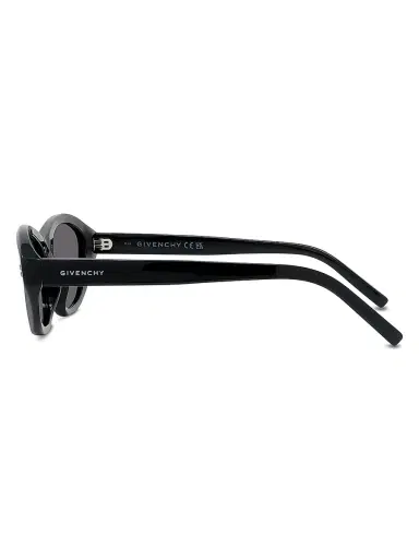 Givenchy Women's Gv Day 55MM Cat-Eye Sunglasses - Shiny Black | Thumbnail 4 Givenchy Women's Gv Day 55MM Cat-Eye Sunglasses - Shiny Black | Thumbnail 4