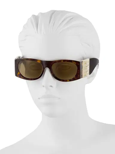 Givenchy Women's 4G 56MM Rectangular Sunglasses - Dark Havana | Thumbnail 4 Givenchy Women's 4G 56MM Rectangular Sunglasses - Dark Havana | Thumbnail 4