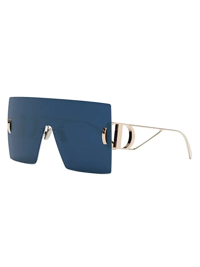 Women's 30Montaigne M1U Mask Sunglasses - Gold Women's 30Montaigne M1U Mask Sunglasses - Gold