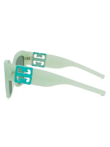 Givenchy Women's 4G Liquid 54MM Square Sunglasses - Shiny Light Green | Thumbnail 3 Givenchy Women's 4G Liquid 54MM Square Sunglasses - Shiny Light Green | Thumbnail 3