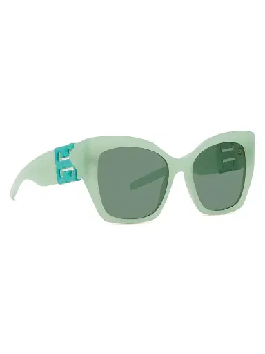 Givenchy Women's 4G Liquid 54MM Square Sunglasses - Shiny Light Green | Thumbnail 8 Givenchy Women's 4G Liquid 54MM Square Sunglasses - Shiny Light Green | Thumbnail 8