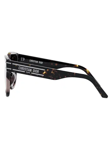 Dior Women's Signature B6F 55MM Butterfly Sunglasses - Dark Havana | Thumbnail 4 Dior Women's Signature B6F 55MM Butterfly Sunglasses - Dark Havana | Thumbnail 4
