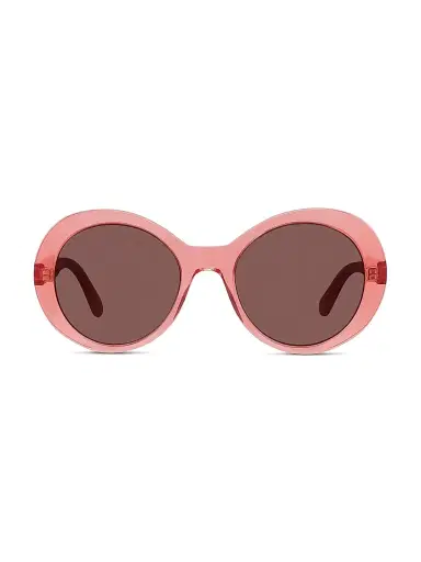 Stella McCartney Women's Falabella Pins 54MM Round Sunglasses | Thumbnail 2 Stella McCartney Women's Falabella Pins 54MM Round Sunglasses | Thumbnail 2