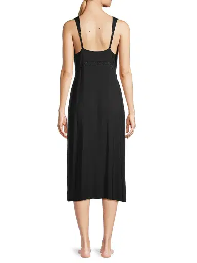Natori Women's Feathers Essentials Slip Midi-Dress | Thumbnail 5 Natori Women's Feathers Essentials Slip Midi-Dress | Thumbnail 5