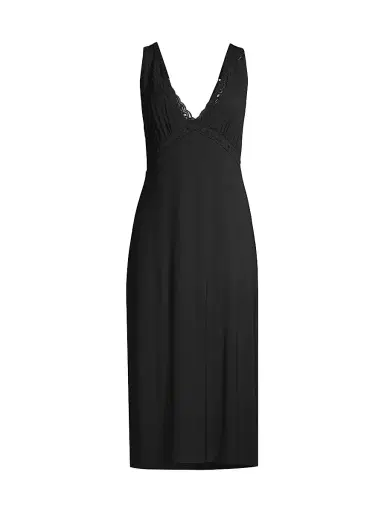 Natori Women's Feathers Essentials Slip Midi-Dress | Thumbnail 1 Natori Women's Feathers Essentials Slip Midi-Dress | Thumbnail 1