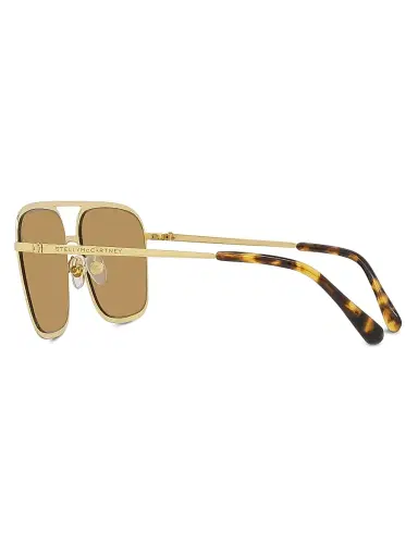 Stella McCartney Women's Pilot 57MM Square Sunglasses | Thumbnail 4 Stella McCartney Women's Pilot 57MM Square Sunglasses | Thumbnail 4