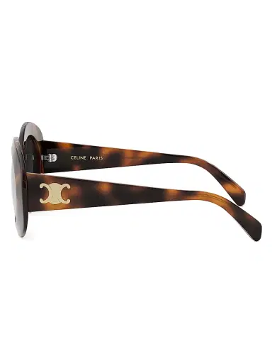 Celine Women's Triomphe 54MM Round Sunglasses | Thumbnail 3 Celine Women's Triomphe 54MM Round Sunglasses | Thumbnail 3