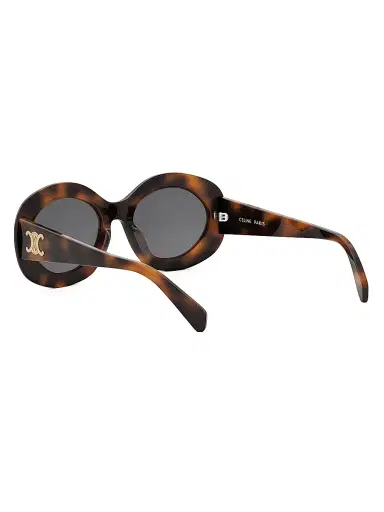 Celine Women's Triomphe 54MM Round Sunglasses | Thumbnail 4 Celine Women's Triomphe 54MM Round Sunglasses | Thumbnail 4