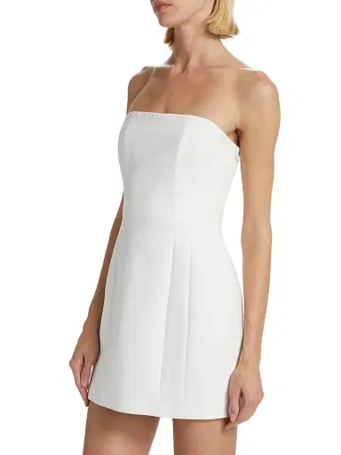 A.L.C. Women's Elsie Strapless Minidress - White | Thumbnail 4 A.L.C. Women's Elsie Strapless Minidress - White | Thumbnail 4