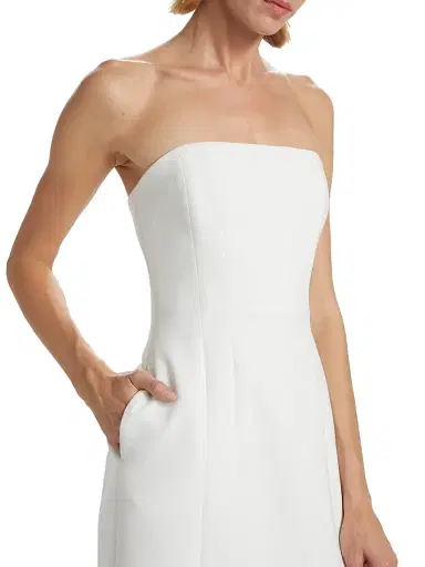 A.L.C. Women's Elsie Strapless Minidress - White | Thumbnail 6 A.L.C. Women's Elsie Strapless Minidress - White | Thumbnail 6