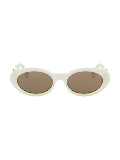 Fendi Women's Diamond Black 53MM Oval Sunglasses - Yellow Brown | Thumbnail 2 Fendi Women's Diamond Black 53MM Oval Sunglasses - Yellow Brown | Thumbnail 2