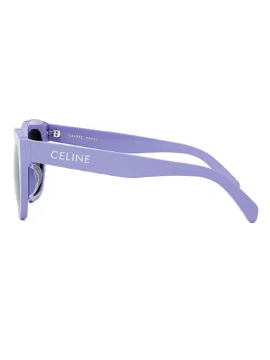 CELINE Women's Monochrom 56MM Square Sunglasses - Shiny Lilac | Thumbnail 3 CELINE Women's Monochrom 56MM Square Sunglasses - Shiny Lilac | Thumbnail 3