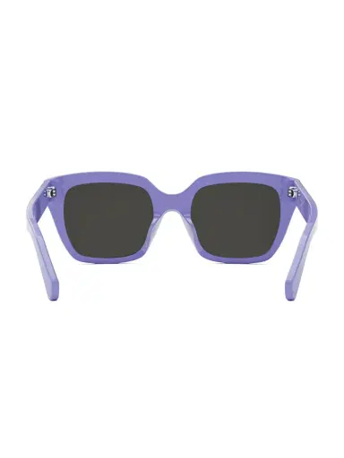 CELINE Women's Monochrom 56MM Square Sunglasses - Shiny Lilac | Thumbnail 5 CELINE Women's Monochrom 56MM Square Sunglasses - Shiny Lilac | Thumbnail 5