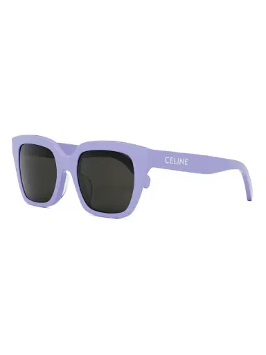 CELINE Women's Monochrom 56MM Square Sunglasses - Shiny Lilac | Thumbnail 1 CELINE Women's Monochrom 56MM Square Sunglasses - Shiny Lilac | Thumbnail 1