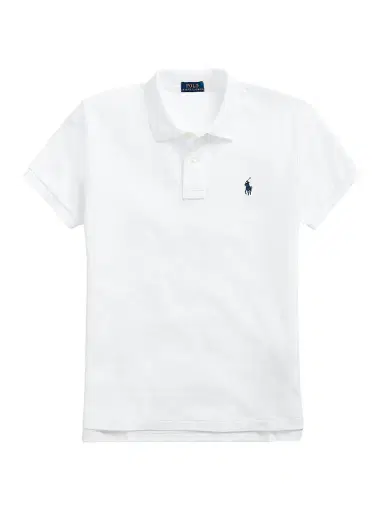 Polo Ralph Lauren Women's Classic Fit Short-Sleeve Polo - White | Thumbnail 1 Polo Ralph Lauren Women's Classic Fit Short-Sleeve Polo - White | Thumbnail 1