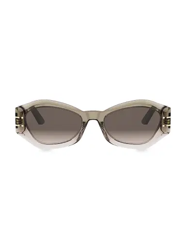 Dior Women's Signature B1U Sunglasses - Light Green Gradient Brown | Thumbnail 2 Dior Women's Signature B1U Sunglasses - Light Green Gradient Brown | Thumbnail 2