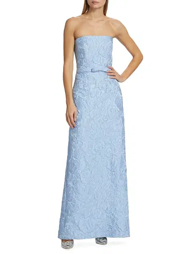 SACHIN & BABI Women's Sophia Strapless Gown - Ice Blue - Size 12 | Thumbnail 2 SACHIN & BABI Women's Sophia Strapless Gown - Ice Blue - Size 12 | Thumbnail 2