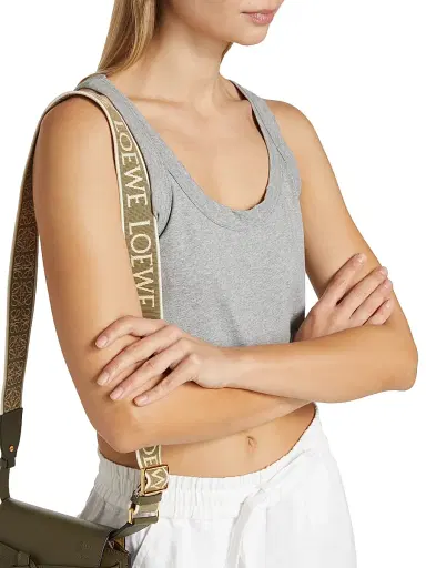 A.L.C. Women's Halsey Cotton Cropped Tank - Grey Melange | Thumbnail 6 A.L.C. Women's Halsey Cotton Cropped Tank - Grey Melange | Thumbnail 6