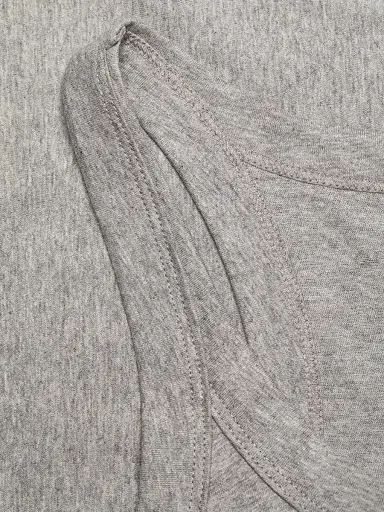 A.L.C. Women's Halsey Cotton Cropped Tank - Grey Melange | Thumbnail 7 A.L.C. Women's Halsey Cotton Cropped Tank - Grey Melange | Thumbnail 7