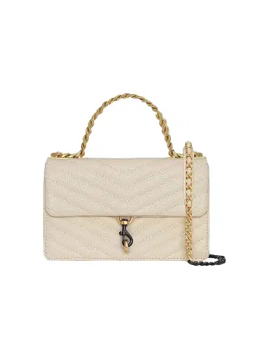 Rebecca Minkoff Women's Edie Mini Leather Crossbody Bag | Thumbnail 1 Rebecca Minkoff Women's Edie Mini Leather Crossbody Bag | Thumbnail 1