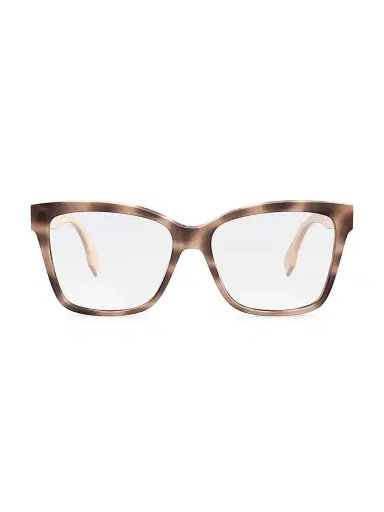 Fendi Women's O'Lock FE50025I Eyeglasses - Clear Havana Beige | Thumbnail 2 Fendi Women's O'Lock FE50025I Eyeglasses - Clear Havana Beige | Thumbnail 2
