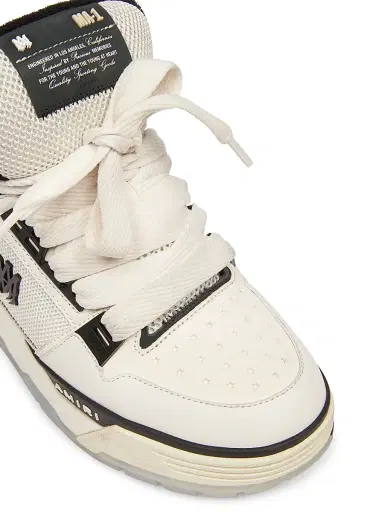 AMIRI Men's MA-1 Low-Top Sneakers - White Black - Size 7 | Thumbnail 6 AMIRI Men's MA-1 Low-Top Sneakers - White Black - Size 7 | Thumbnail 6