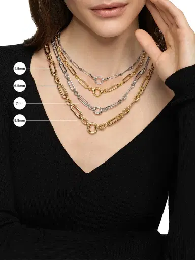 David Yurman Women's Lexington Chain Necklace in Sterling Silver - Silver | Thumbnail 3 David Yurman Women's Lexington Chain Necklace in Sterling Silver - Silver | Thumbnail 3