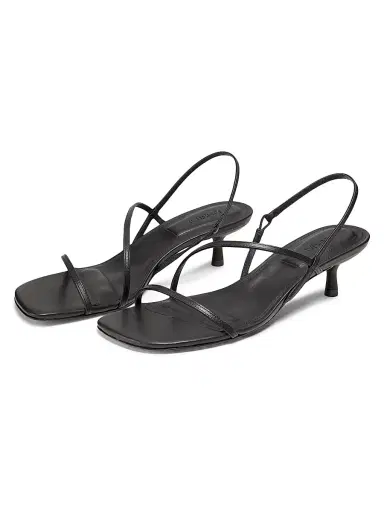 SIMKHAI Women's Cedonia 4MM Strappy Leather Sandals - Black | Thumbnail 2 SIMKHAI Women's Cedonia 4MM Strappy Leather Sandals - Black | Thumbnail 2