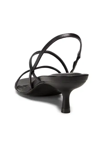 SIMKHAI Women's Cedonia 4MM Strappy Leather Sandals - Black | Thumbnail 3 SIMKHAI Women's Cedonia 4MM Strappy Leather Sandals - Black | Thumbnail 3