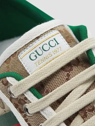 Gucci Women's GG Tennis 1977 Sneakers - Beige - Size 12 | Thumbnail 6 Gucci Women's GG Tennis 1977 Sneakers - Beige - Size 12 | Thumbnail 6