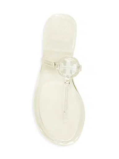 Tory Burch Women's Mini Miller Jelly Thong Sandals - Clear - Size 5 | Thumbnail 5 Tory Burch Women's Mini Miller Jelly Thong Sandals - Clear - Size 5 | Thumbnail 5