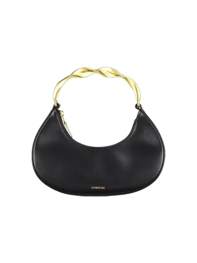 Women's Nixi Leather Twist Handle Top Handle Bag - Black Women's Nixi Leather Twist Handle Top Handle Bag - Black