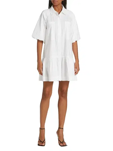 Simkhai Women's Crissy Cotton Poplin Shirtdress | Thumbnail 2 Simkhai Women's Crissy Cotton Poplin Shirtdress | Thumbnail 2