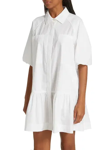 Simkhai Women's Crissy Cotton Poplin Shirtdress | Thumbnail 4 Simkhai Women's Crissy Cotton Poplin Shirtdress | Thumbnail 4