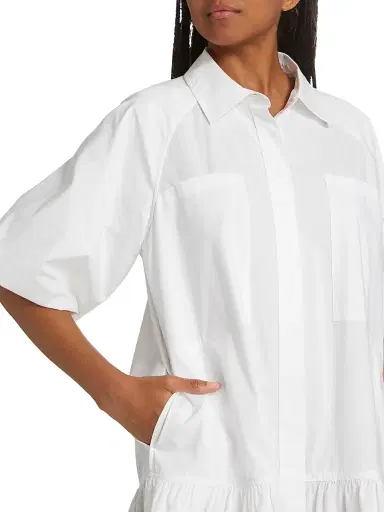 Simkhai Women's Crissy Cotton Poplin Shirtdress | Thumbnail 6 Simkhai Women's Crissy Cotton Poplin Shirtdress | Thumbnail 6